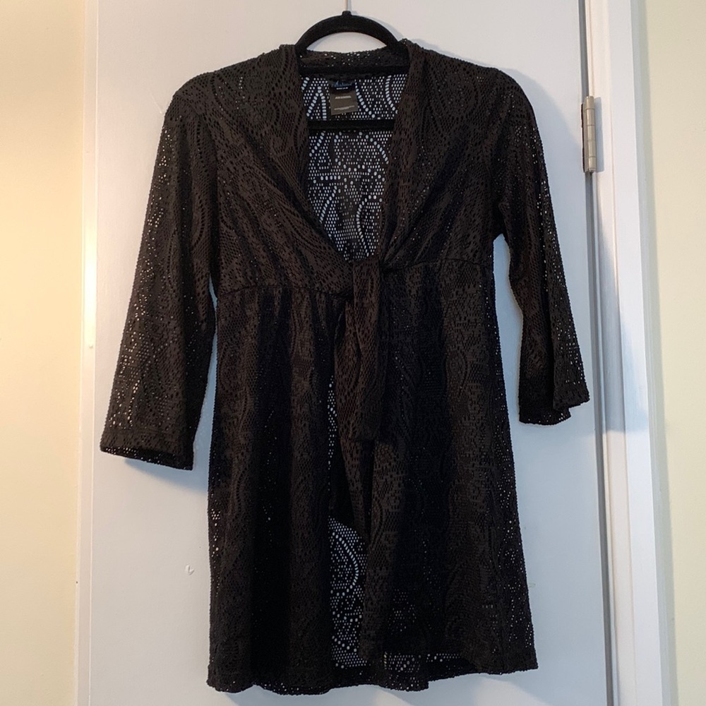 Black Lace Coverup